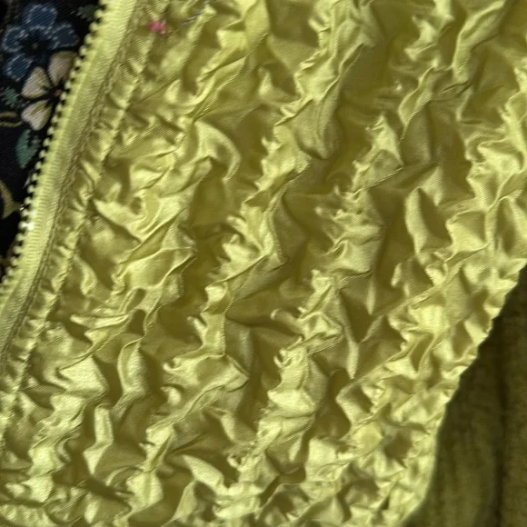 Ubu Jacket and shell reversible (2pcs) Lime Green & Reversible Print M - Picture 8 of 9